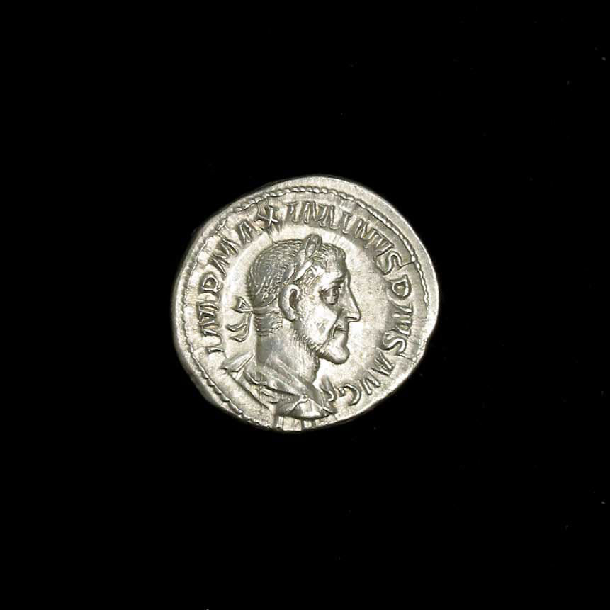 Silver Denarius of Emperor Maximinus I, 235 CE - 238 CE