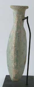 Parthian Faience Pilgrim Flask, 100 CE - 300 CE