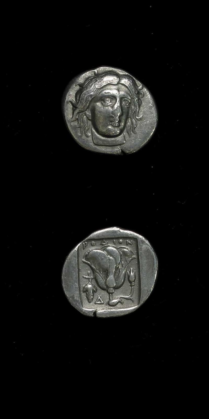 Silver Stater of Rhodes, 4 Century BCE - 3rd Century BCE