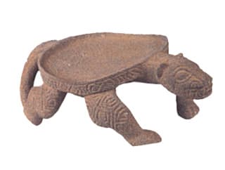 Basalt Metate in the Form of a Jaguar, 100 CE - 500 CE