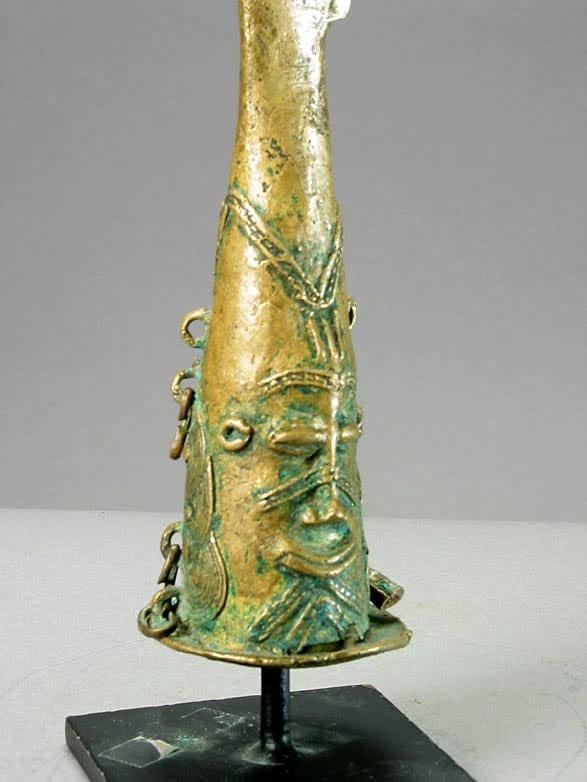 Yoruba Brass Oba's Celt, 18th Century CE - 19th Century CE