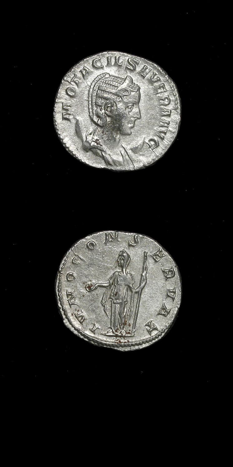 Silver Antoninianus of Empress Otacilia Severa, 246 CE - 248 CE