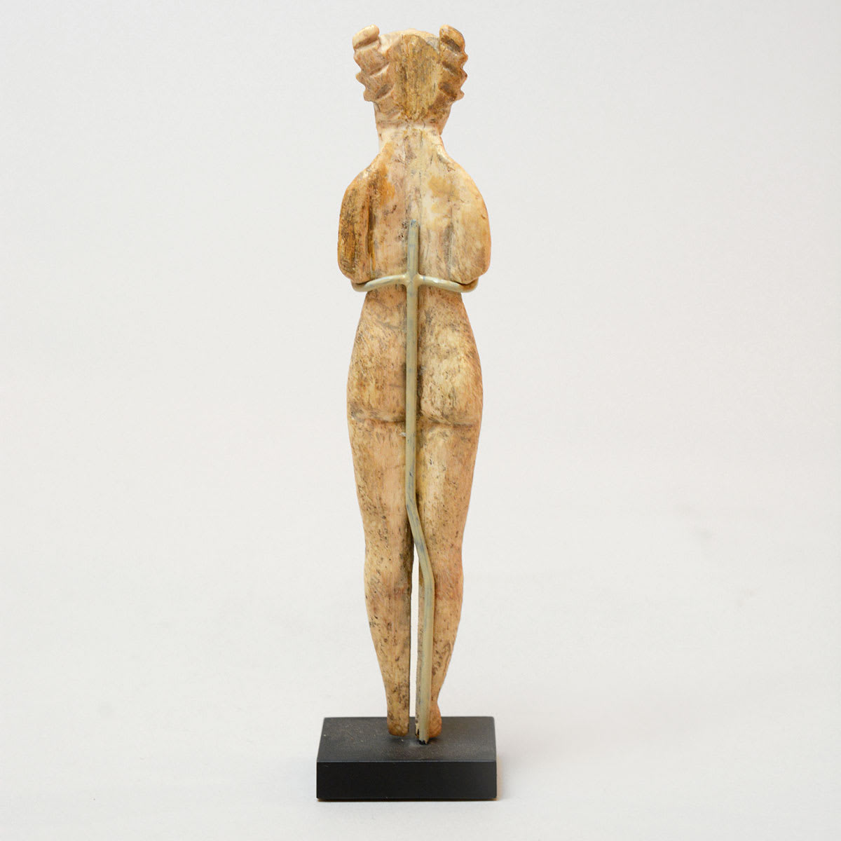 Late Roman Bone Sculpture of a Hermaphrodite, 4th Century CE - 6th Century CE