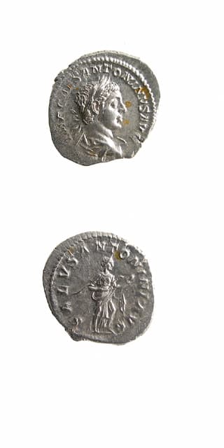 Silver Denarius of Emperor Elagabalus, 219 CE