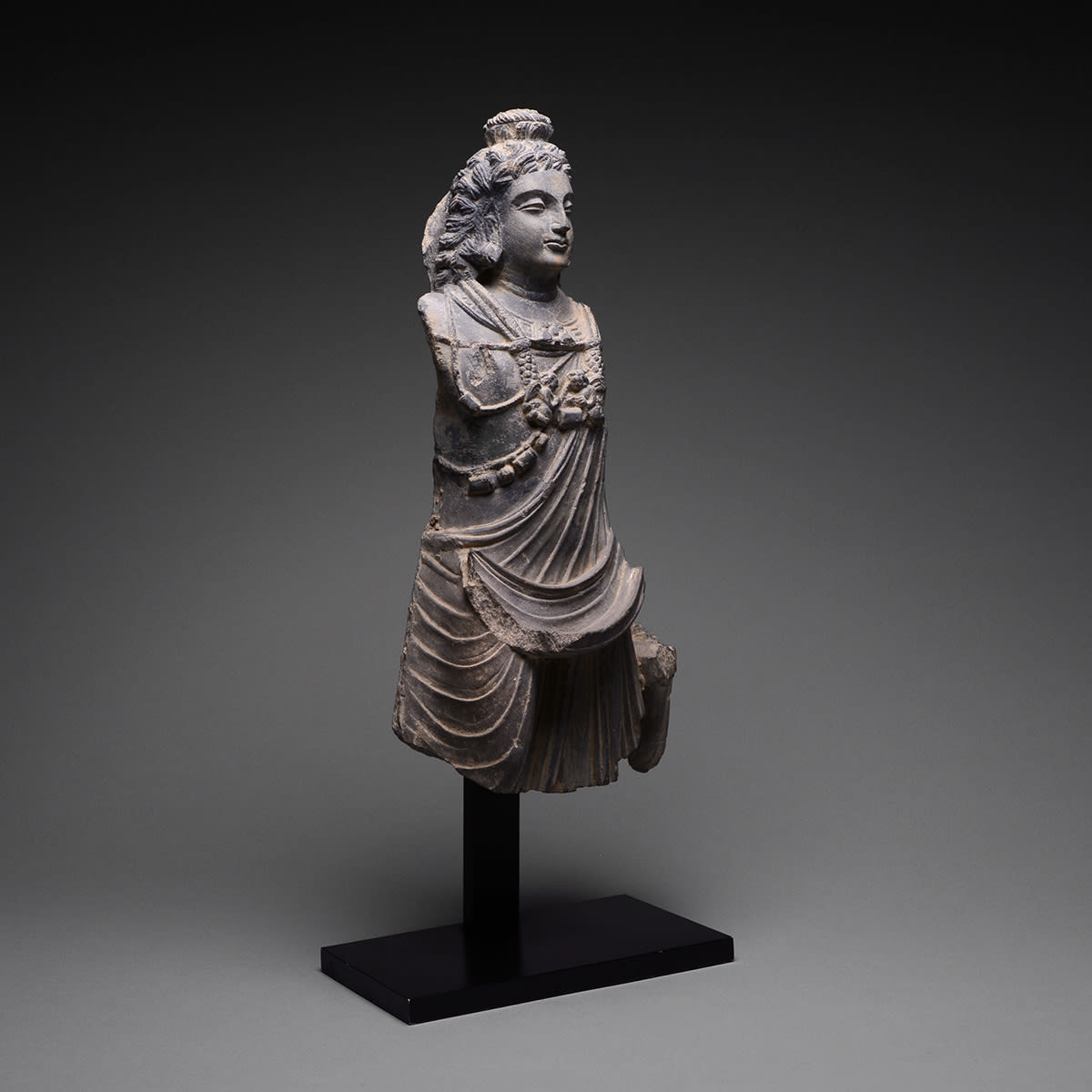 Gandhara Schist Sculpture of Buddha, 200 CE - 500 CE