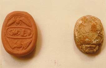 New Kingdom Steatite Scarab, 1650 BCE - 1085 BCE