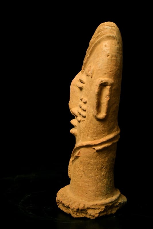 Bura Terracotta Head, 3rd Century CE - 11th Century CE