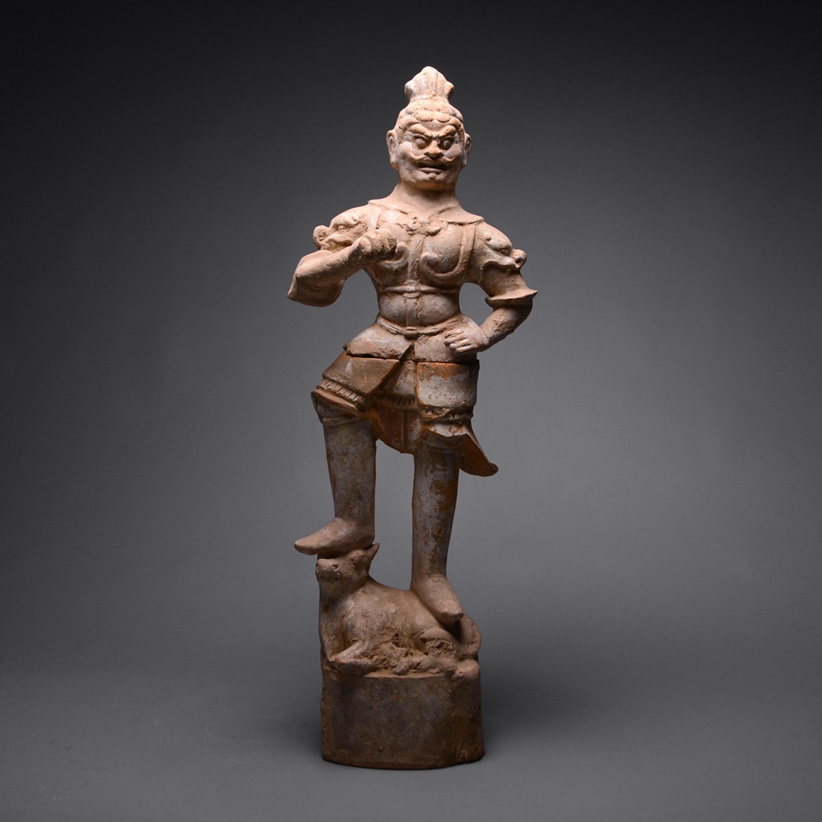 T'ang Sculpture of a Lokapala, 618 CE - 907 CE