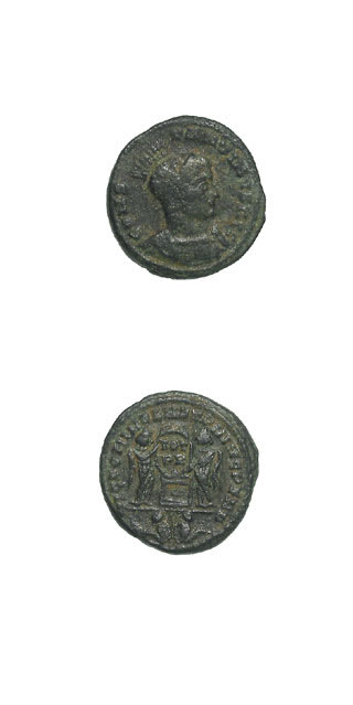 Bronze Coin of Emperor Constantine I the Great, 307 CE - 337 CE