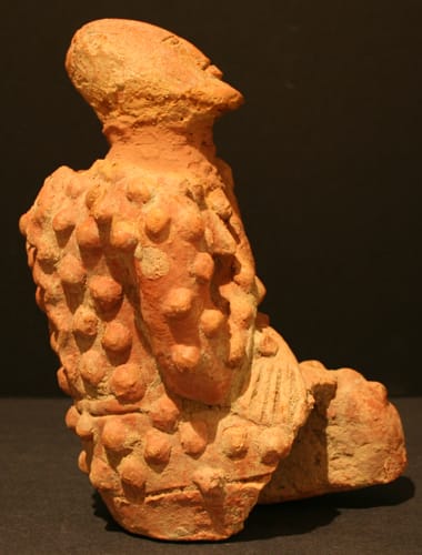 Djenne Terracotta Figure of a Kneeling Male, 1200 CE - 1400 CE