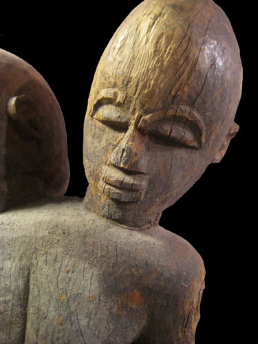 Lobi Wooden Kabeja Sculpture, 19th Century CE - 20th Century CE