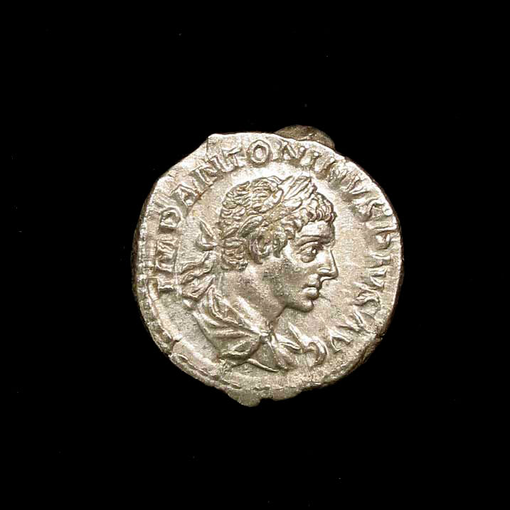 Silver Denarius of Emperor Elagabalus, 220 CE - 222 CE