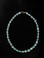 Aquamarine Beaded Necklace