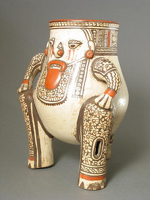 Guanacaste-Nicoya Tlaloc Effigy Vessel, 1200 CE - 1550 CE