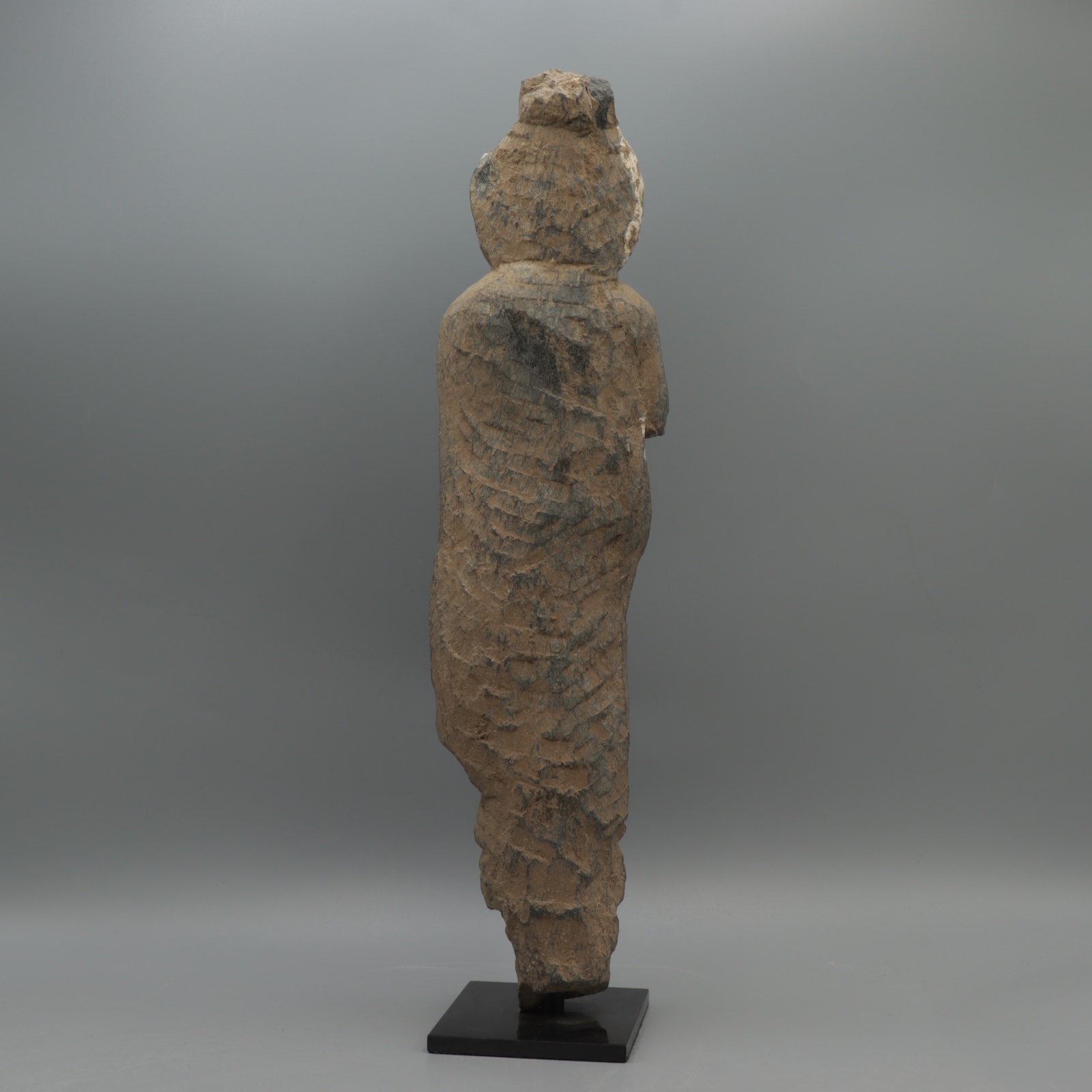 Gandharan Schist Sculpture of a Bodhisattva, 100 CE - 400 CE