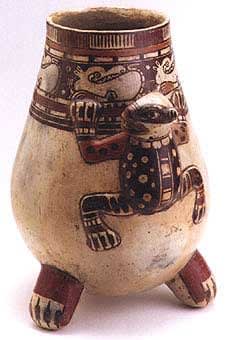 Guanacaste-Nicoya Effigy Vessel, depicting a Stylised Jaguar, 800 CE - 1200 CE