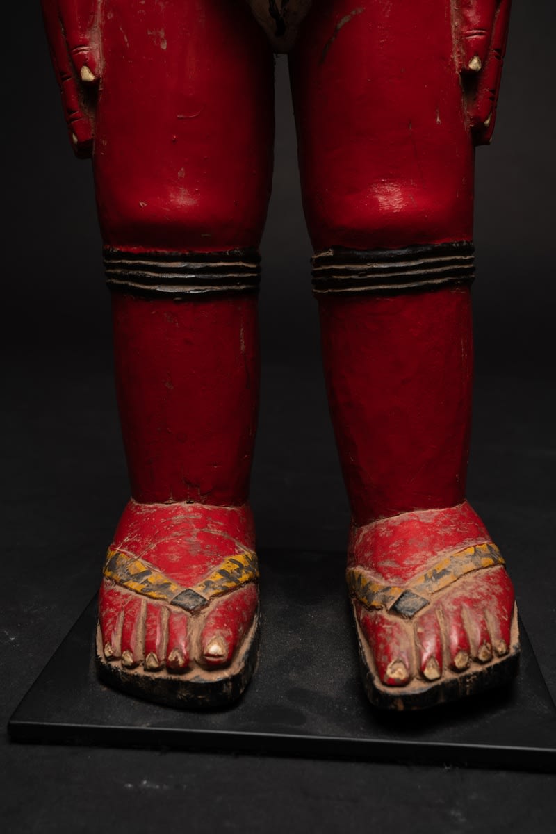 Standing female Baule statue, 1890 CE - 1920 CE