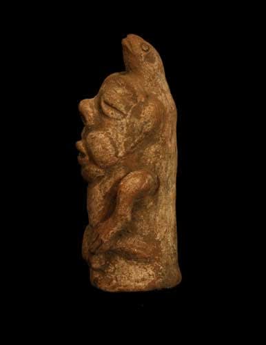 Mayan Terracotta Figure, 200 CE - 600 CE
