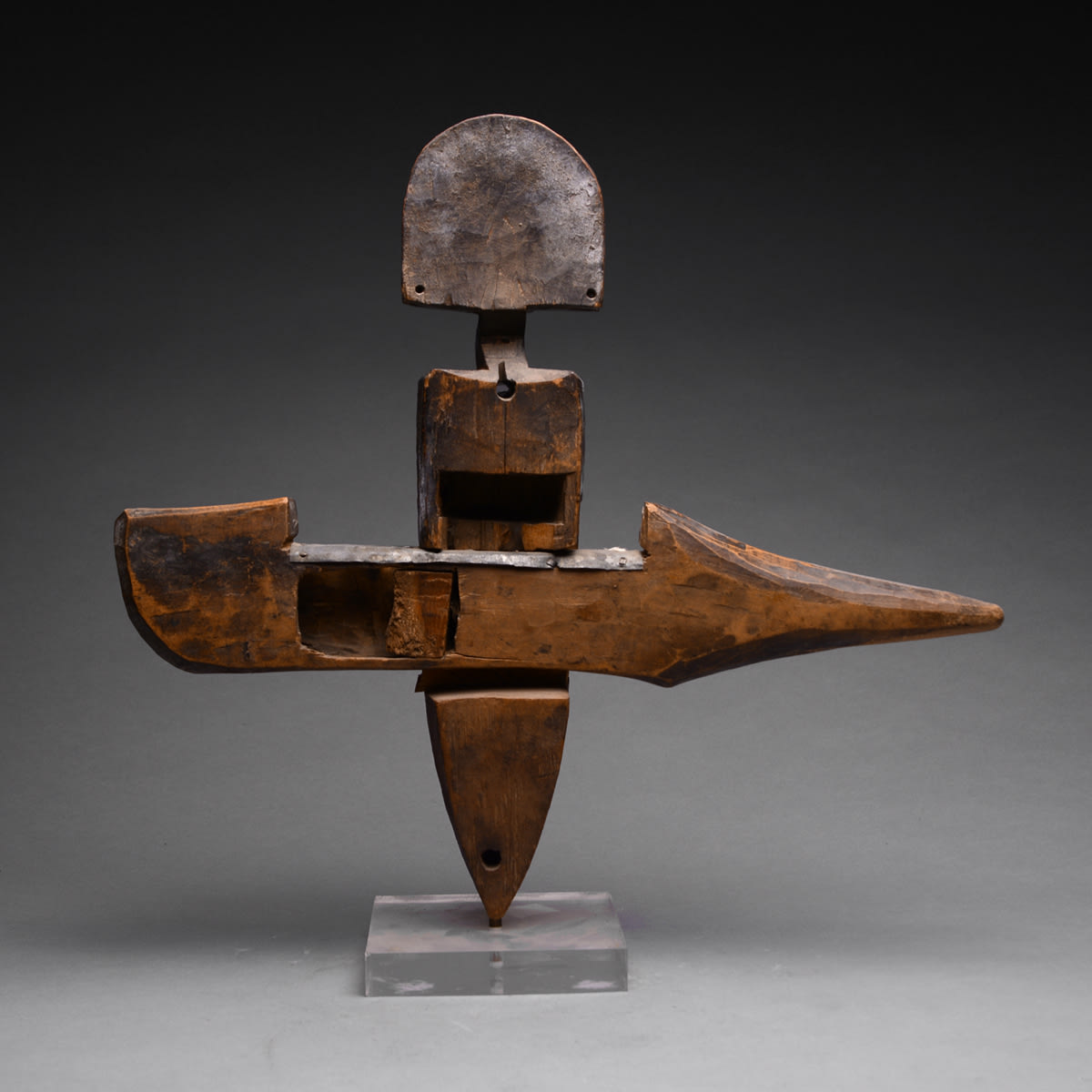 Dogon Granary Door Lock, 1880 CE - 1920 CE