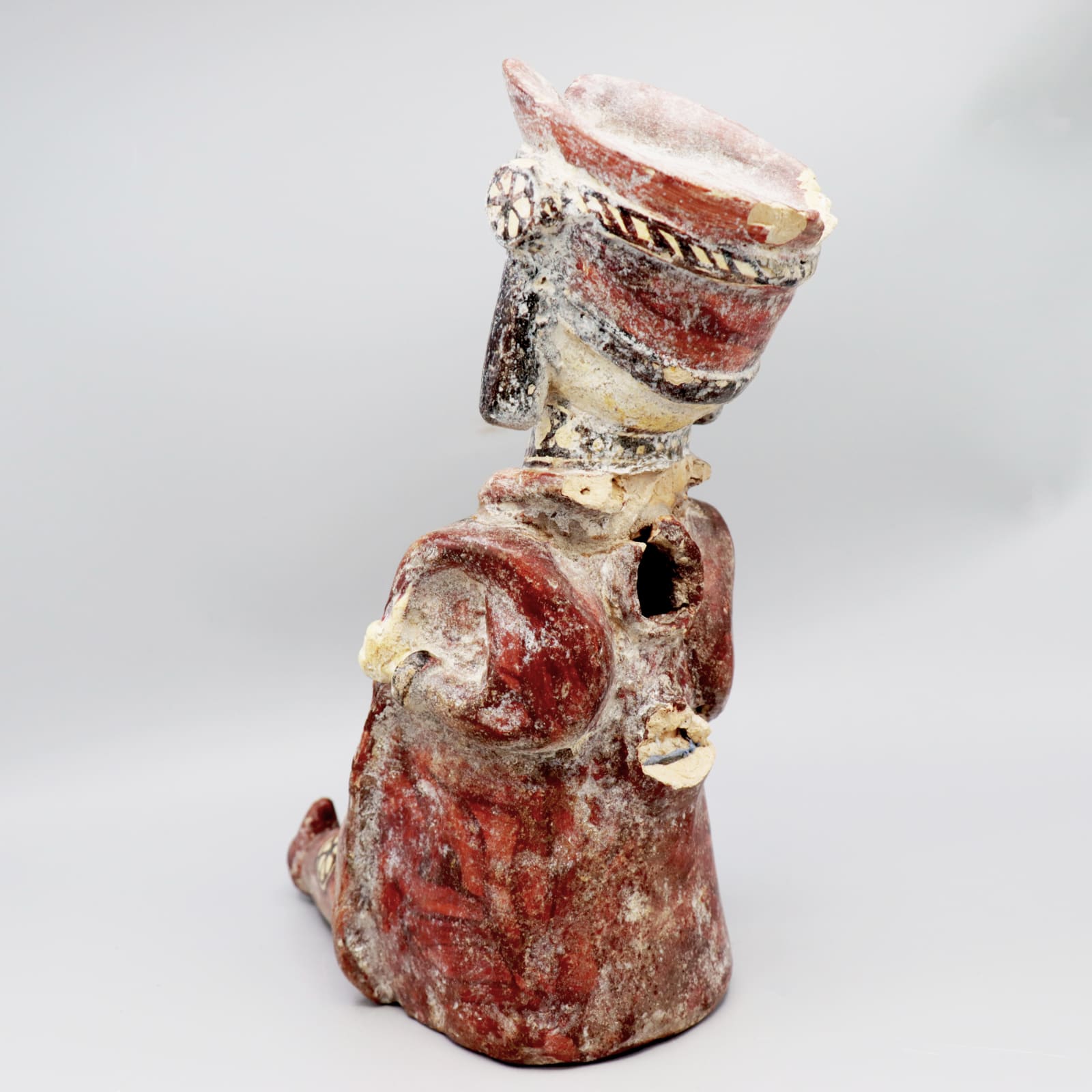 Kushan Figure of a Seated Woman, AD 200 - AD 400