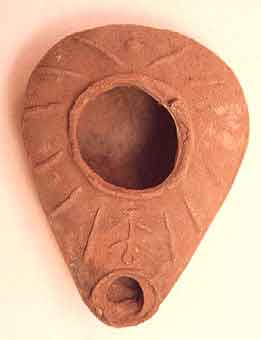 Byzantine Oil Lamp, 400 CE - 600 CE