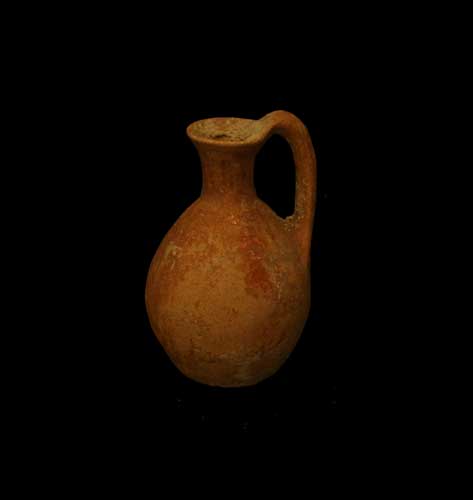 Early Bronze Age Terracotta Juglet, 3300 BCE - 2300 BCE