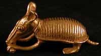 Gold Sculpture of an Armadillo, 10th Century CE - 15th Century CE