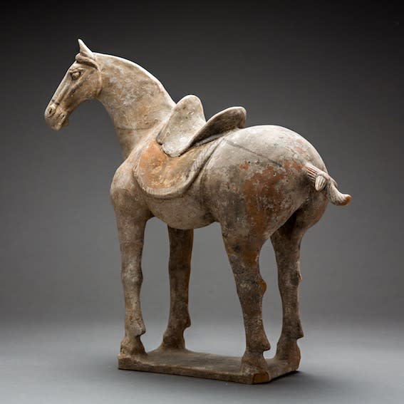 Tang Sculpture of a Horse, 618 CE - 906 CE