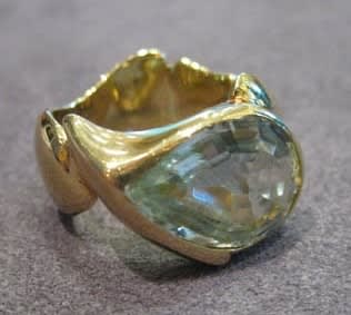 Aquamarine Ring