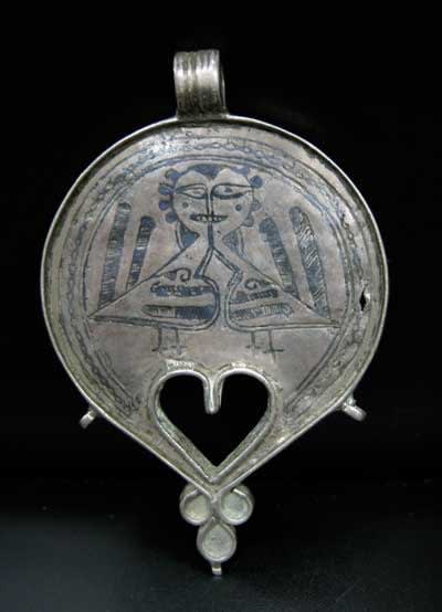Seljuk Silver Pendant, 1100 CE - 1300 CE