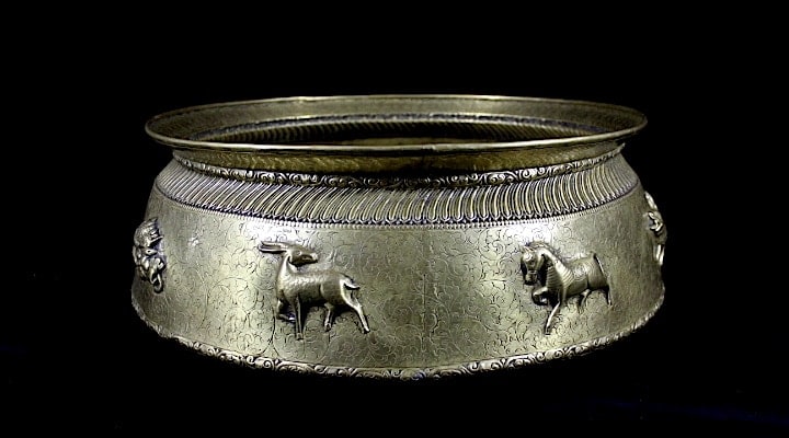 Tibetan Brass Basin, 1650 CE - 1850 CE
