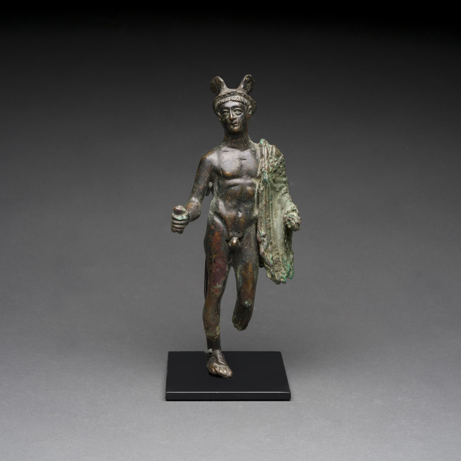 Roman Bronze Sculpture of Mercury, 1st Century CE - 3rd Century CE