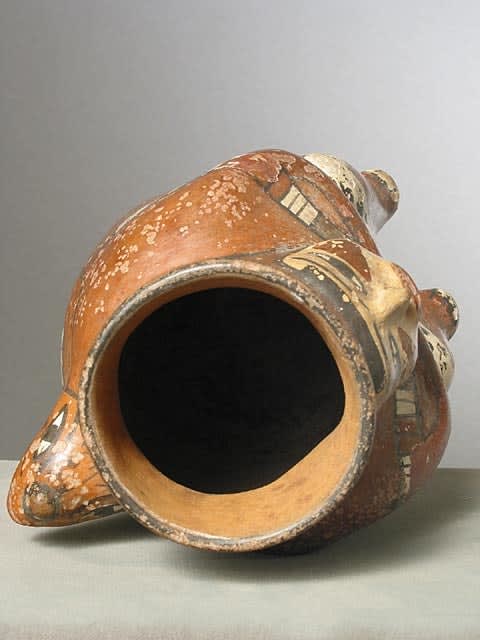 Nazca Vessel in the Form of a Squatting Figure, 1 CE - 500 CE