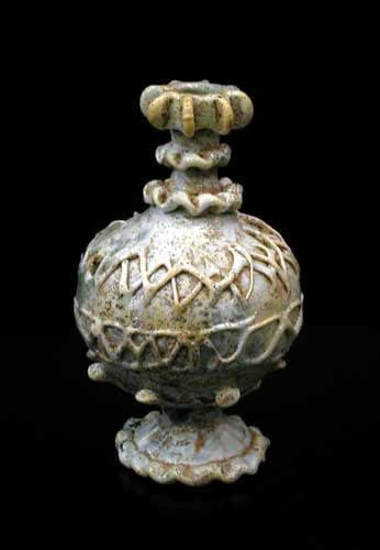 Islamic Glass Perfume Sprinkler, 700 CE - 900 CE