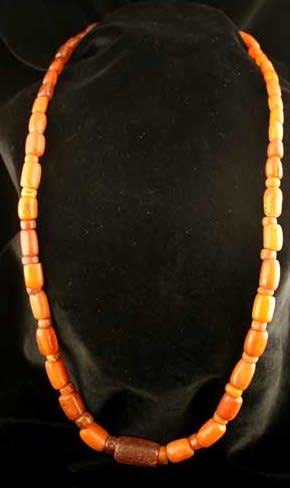 Amber Bead Necklace