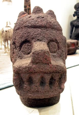 Atlantic Watershed Basalt Trophy Head, 100 CE - 1000 CE