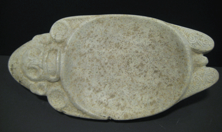 Taino Stone Zemi Metate (Duho), 1200 CE - 1500 CE
