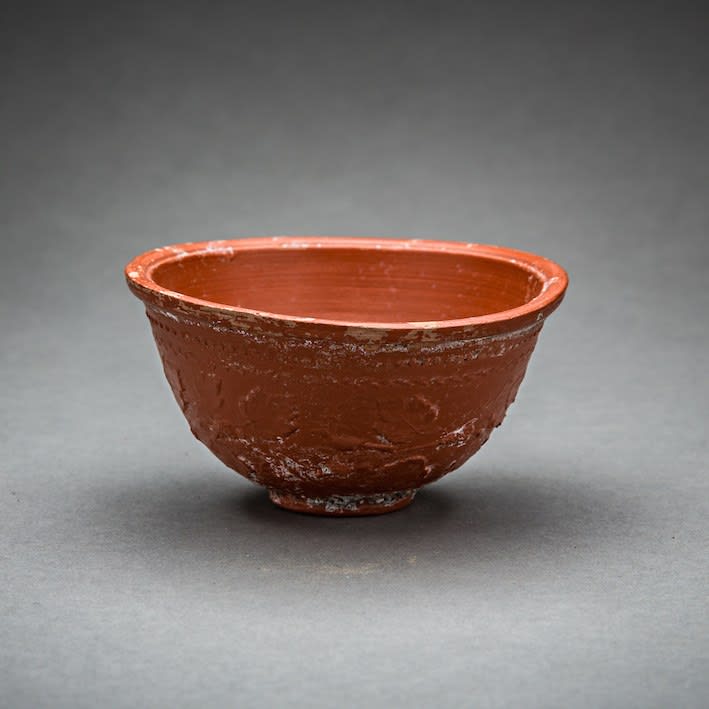 Terra Sigillata footed bowl, 2nd Century CE - 3rd Century CE