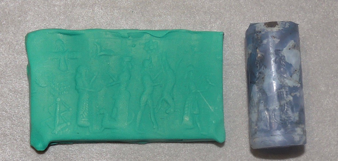 Chalcedony Cylinder Seal