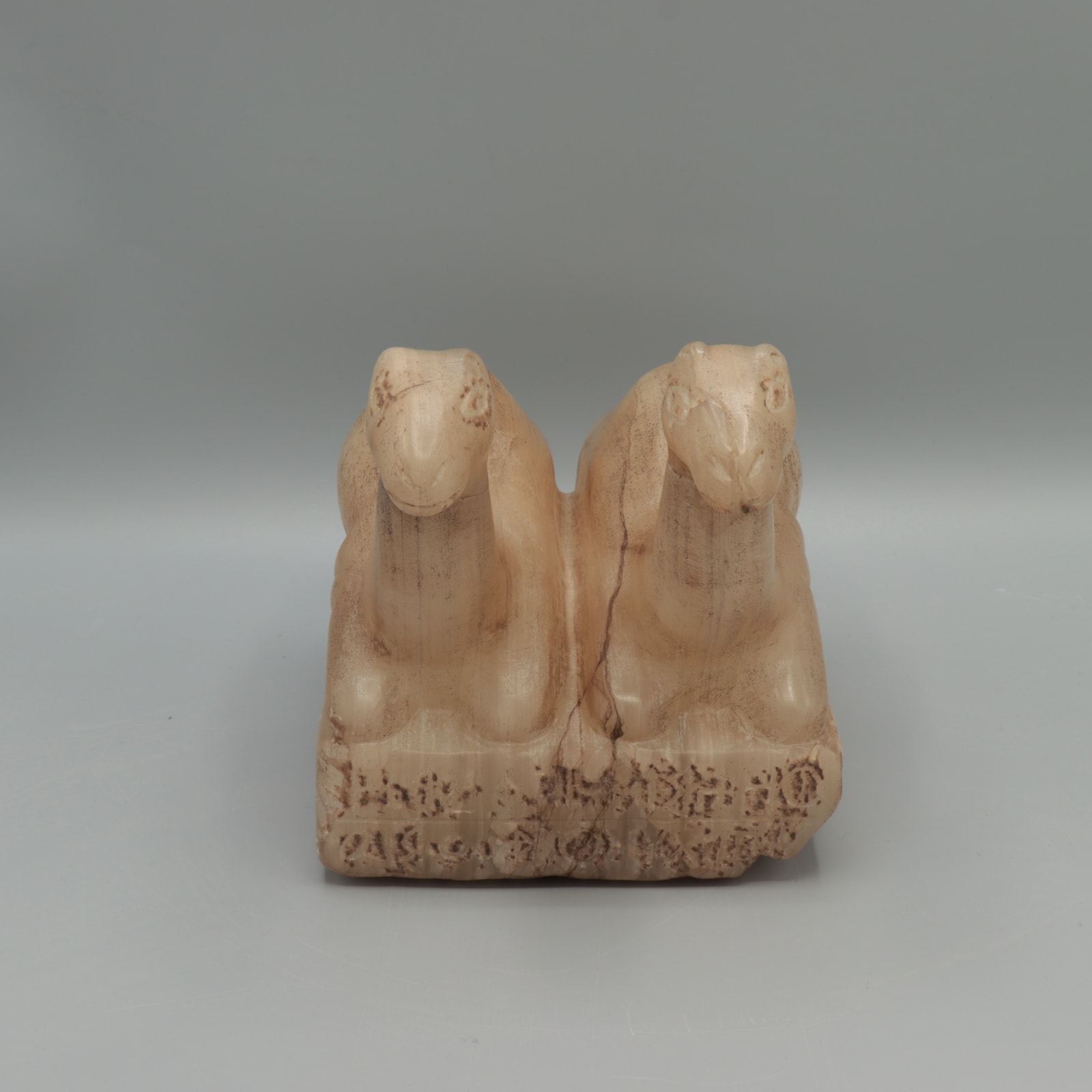 Sabaean Alabaster Camels, 7th-5th century BCE