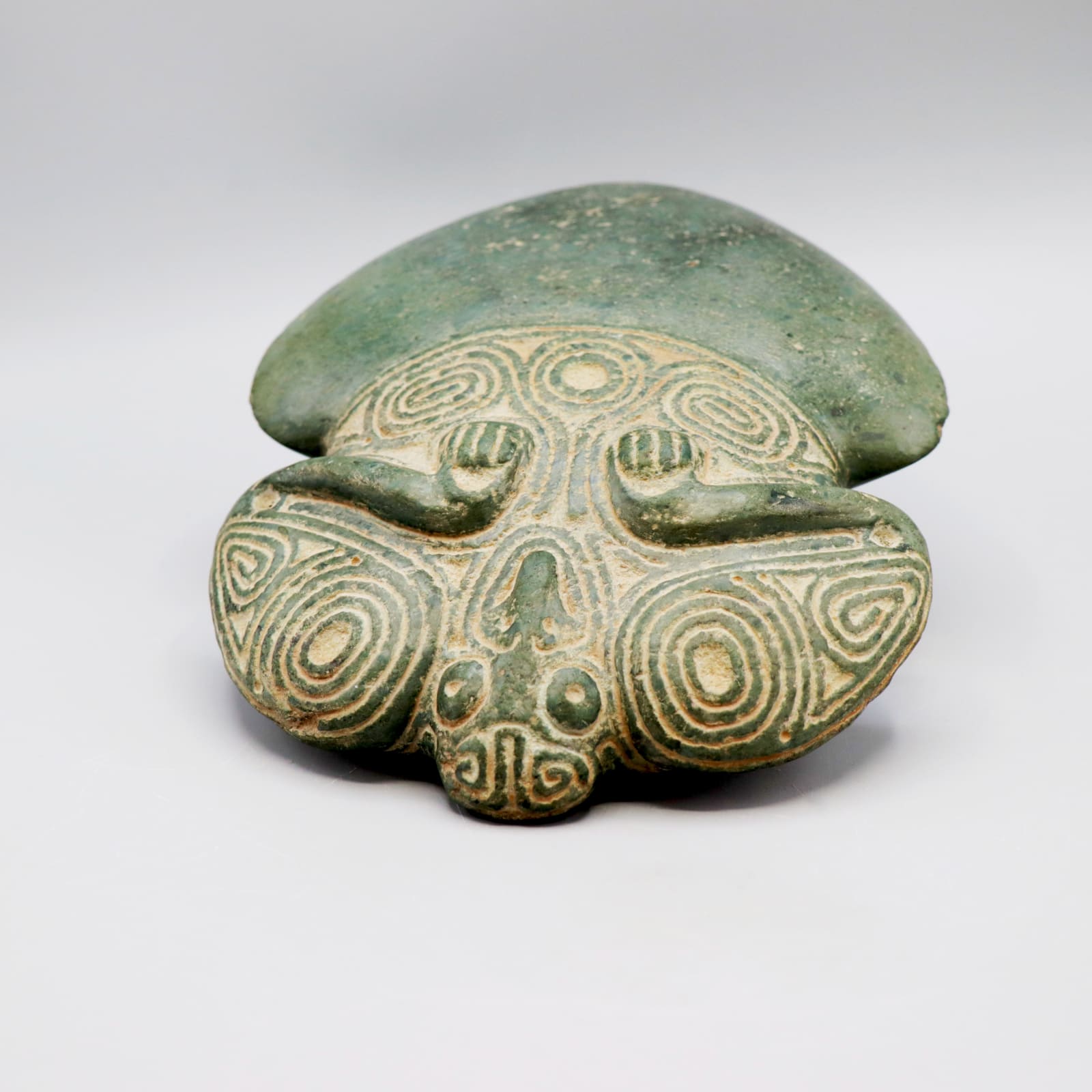 Taino Celt, depicting 'Bird-Man' Motif, 1300 CE - 1400 CE