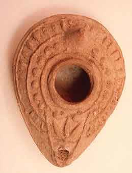 Byzantine Oil Lamp, 400 CE - 600 CE