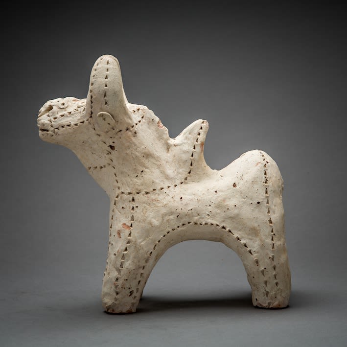 Indus Valley Terracotta Sculpture of a Bull, 3500 BCE - 2500