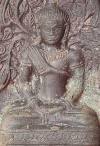 Khmer Mold Depicting the Buddha, 12th Century CE - 13th Century CE