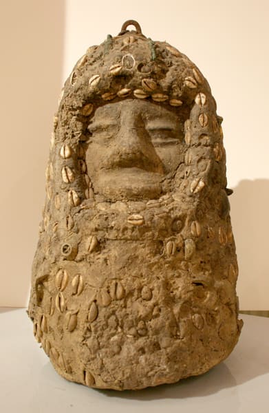Yoruba Ceremonial Sculpture of a Bust, 19th Century CE - 20th Century CE