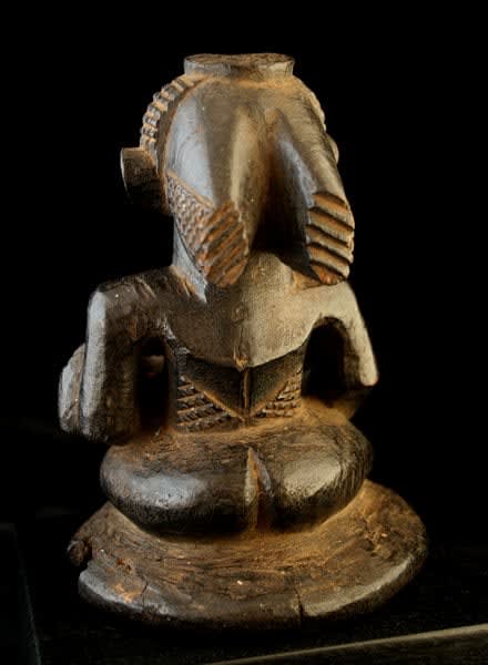 Luba Wooden Maternity Sculpture, 20th Century CE