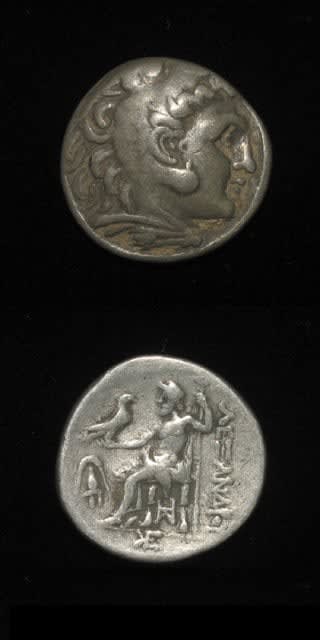 Macedonian Silver Tetradrachm of Alexander the Great, 336 BCE - 323 BCE