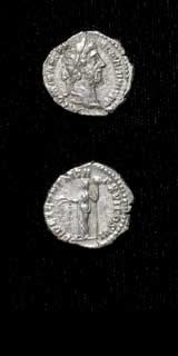 Silver Denarius of Emperor Commodus, 190 CE - 192 CE