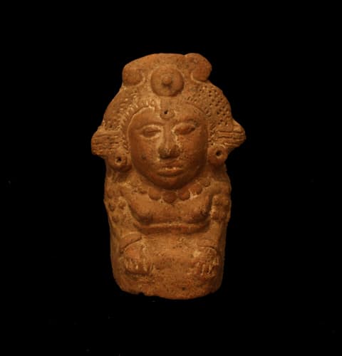 Mayan Sculpture of a Woman, 300 CE - 900 CE
