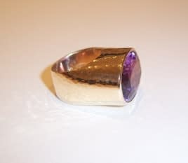 Amethyst Gold Ring